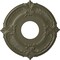 Ekena Millwork Attica Ceiling Medallion (Fits Canopies up to 3 1/2"), 12 3/4"OD x 4"ID x 1/2"P, Painted Turtle CM12ATPTF - alternate 1